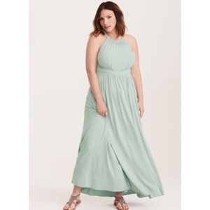 Torrid Seafoam Maxi - Size 3